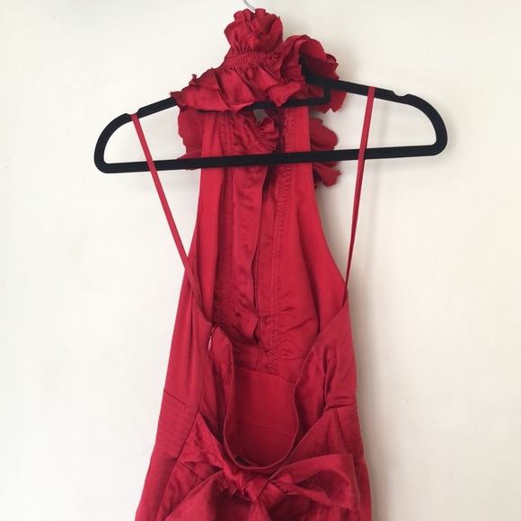 BCBG Maxazria red dress - Picture 3 of 9